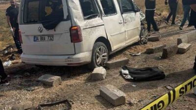 Mardin’in Nusaybin ilçesinde meydana gelen trafik kazasında bir kişi öldü
