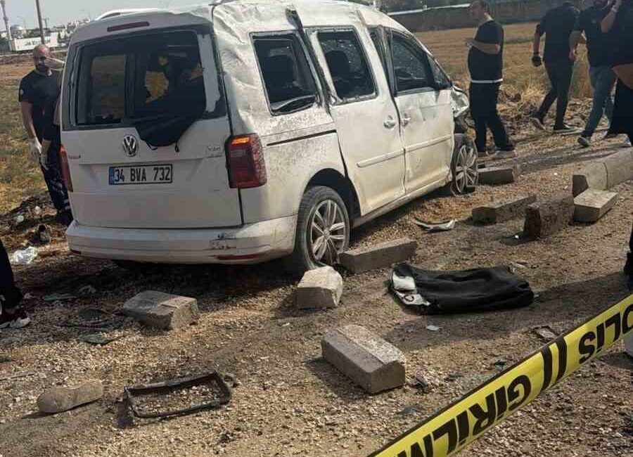 Mardin’in Nusaybin ilçesinde meydana gelen trafik kazasında bir kişi öldü