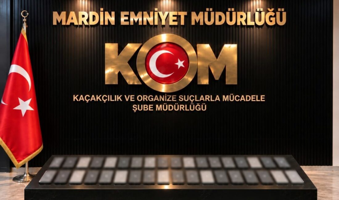 Mardin’in Midyat ilçesinde gerçekleştirilen operasyonda, bir araçta 36 adet kaçak