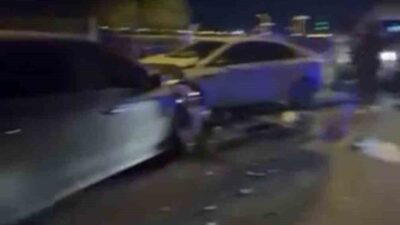 Mardin’in Nusaybin ilçesinde 3 aracın karıştığı trafik kazasında 4 kişi