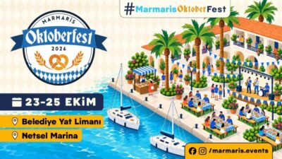 Marmaris’te düzenlenecek olan Marmaris Oktoberfest’26, 23-25 Ekim tarihleri arasında gerçekleşecek