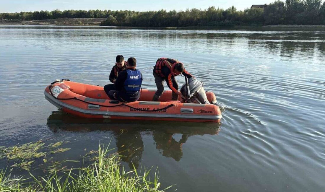 Edirne’de, yasa dışı yollardan Yunanistan’a geçmeye çalışan Irak vatandaşı bir