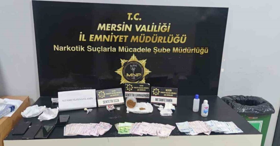 Mersin’de uyuşturucu ticareti yapan ve sokakta torbacı olarak bilinen satıcıları