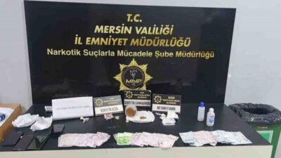 Mersin’de uyuşturucu ticareti yapan ve sokakta torbacı olarak bilinen satıcıları