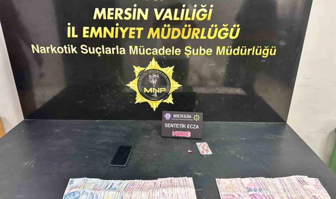 Mersin’de uyuşturucu madde ticareti yapan şahıslara yönelik jandarma ve polis