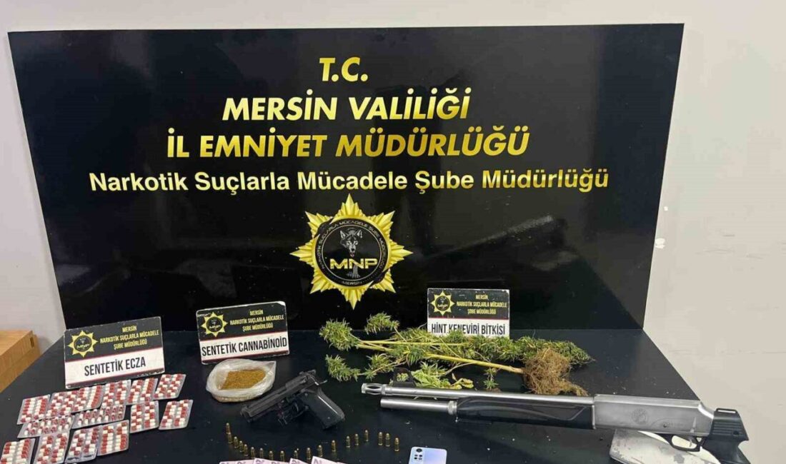 Mersin ilinde sokaklarda uyuşturucu ticareti yaptığı tespit edilen kişilere yönelik