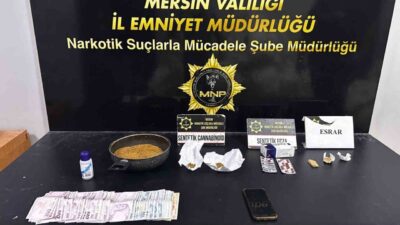 Mersin’de uyuşturucu ticareti yapan ve sokakta satış yapan kişilere yönelik