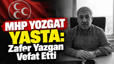 Milliyetçi Hareket Partisi (MHP) Yozgat Milletvekili İbrahim Ethem Sedef, MHP