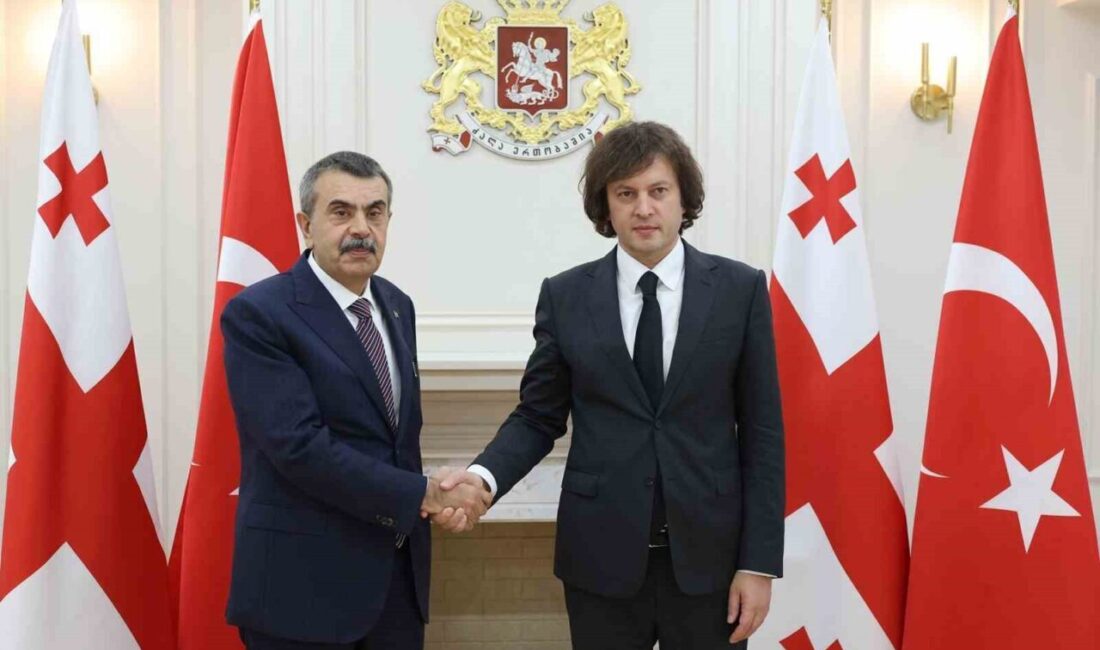 Milli Eğitim Bakanı Yusuf Tekin, Gürcistan Başbakanı İrakli Kobakhidze ile