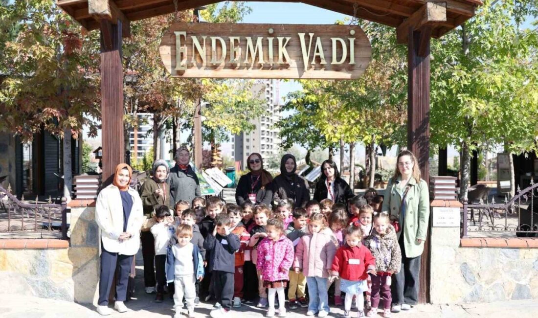 Pursaklar Belediyesi’nin öncülüğünde kurulan Endemik Vadi, öğrencilerin doğayla buluştuğu ve