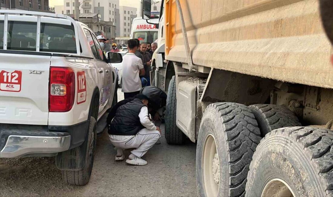 Hatay’da hafriyat kamyonunun altında kalan 48 yaşındaki motosiklet sürücüsü Adil