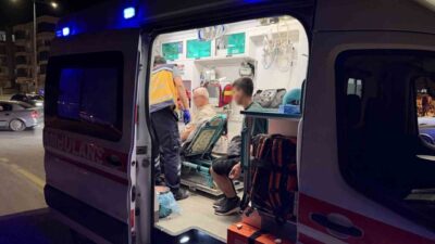 Adıyaman’da meydana gelen bir trafik kazasında otomobil ile motosiklet çarpıştı
