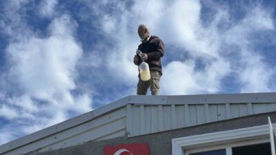 Bursa’nın Mudanya ilçesinde, imar barışına başvuruları reddedilen evlerin yıkımı için