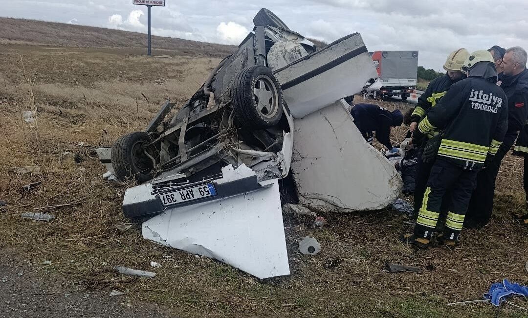 Tekirdağ’ın Muratlı – Süleymanpaşa karayolu üzerinde, heyelan bölgesi olarak bilinen
