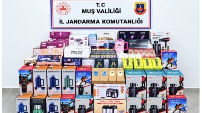 Muş’ta jandarma ekiplerince düzenlenen operasyonda, piyasa değeri yaklaşık 700 bin