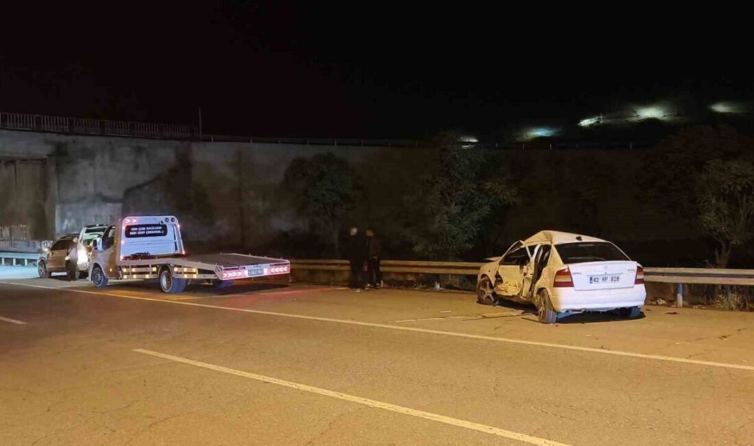 Muş’ta meydana gelen trafik kazasında, bir tır ile bir otomobilin