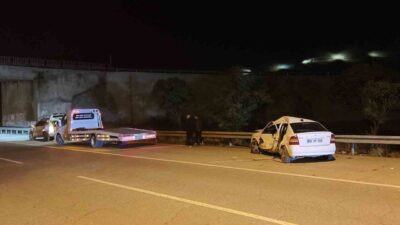 Muş’ta meydana gelen trafik kazasında, bir tır ile bir otomobilin