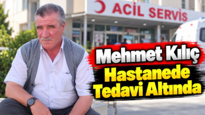 Acı köyü sakinlerinden Mehmet Kılıç, geçirdiği kalp krizinin ardından doktorların