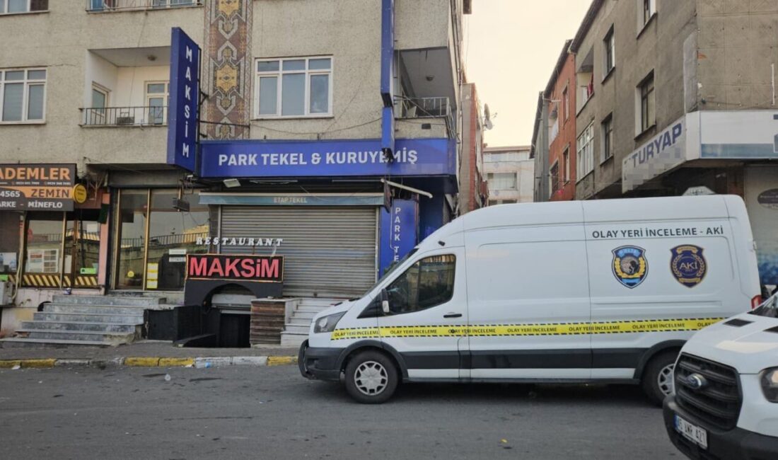 Küçükçekmece’de bir müzikholde meydana gelen silahlı çatışmada, bir polis memuru