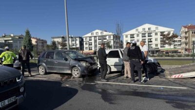 Nevşehir’de KPSS’ye girmek için sınav merkezine yetişmeye çalışan öğrencilerin de
