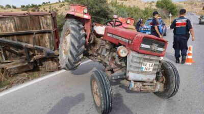 Alacaşar yolu üzerinde meydana gelen bir kaza sonucunda, Nevşehir’de rampayı