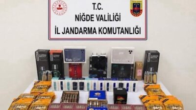 Niğde’nin Ulukışla ilçesinde jandarma ekipleri tarafından gerçekleştirilen yol kontrolünde, yurt