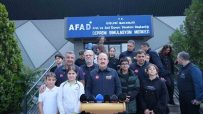 Ankara AFAD İl Müdürlüğü Deprem Simülasyon Merkezi’nde, 13 Ekim tarihinde