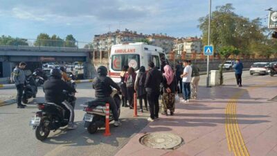 Aydın’ın Efeler ilçesinde meydana gelen bir kaza sonucunda bisiklet sürücüsü