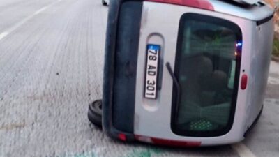 Karabük’ün Eskipazar ilçesinde iki otomobilin karıştığı trafik kazasında 1 kişi