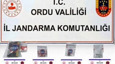 Ordu’da jandarma ekipleri tarafından son bir hafta içerisinde gerçekleştirilen 26