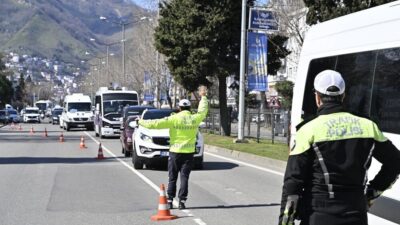 Ordu’da trafik ekipleri tarafından son bir hafta içinde gerçekleştirilen denetimlerde