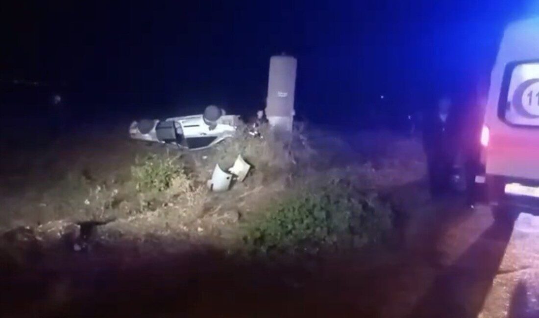 Gece saatlerinde Osmaniye’nin Düziçi ilçesinde meydana gelen bir kaza sonucunda