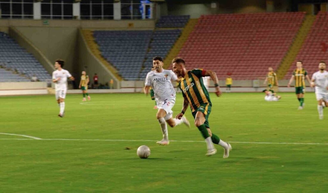 Osmaniyespor FK, deplasmanda Yeni Mersin İdman Yurdu’nu 1-0 mağlup ederek