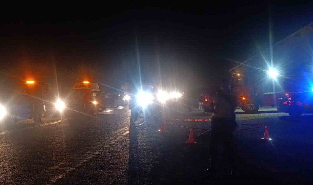 İzmir’in Menderes ilçesinde meydana gelen elim kaza, dün gece saatlerinde
