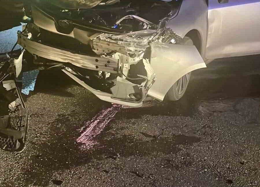 Sakarya’nın Kaynarca ilçesinde, bir sürücünün aracı kontrolden çıkarak yol kenarındaki
