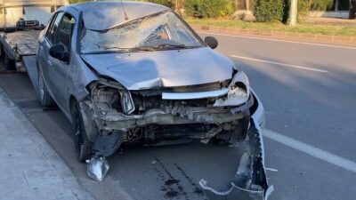 Mersin’in Erdemli ilçesinde bir otomobilin çarpması sonucu ağır yaralanan bir