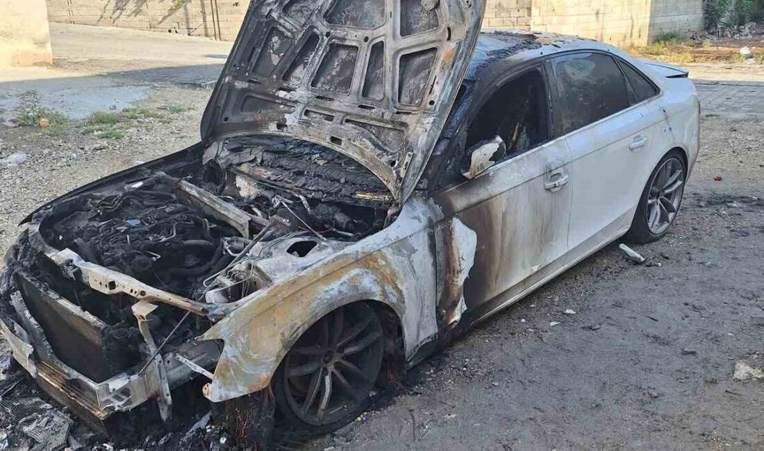 Şanlıurfa’nın Birecik ilçesinde park halindeki bir otomobile önce ateş açıldı