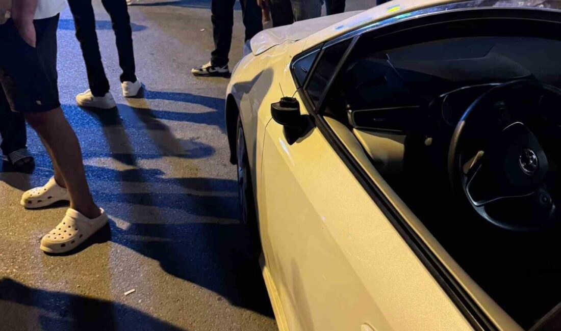 Erdemli ilçesinde meydana gelen trafik kazasında motosikletteki 2 kişiden biri