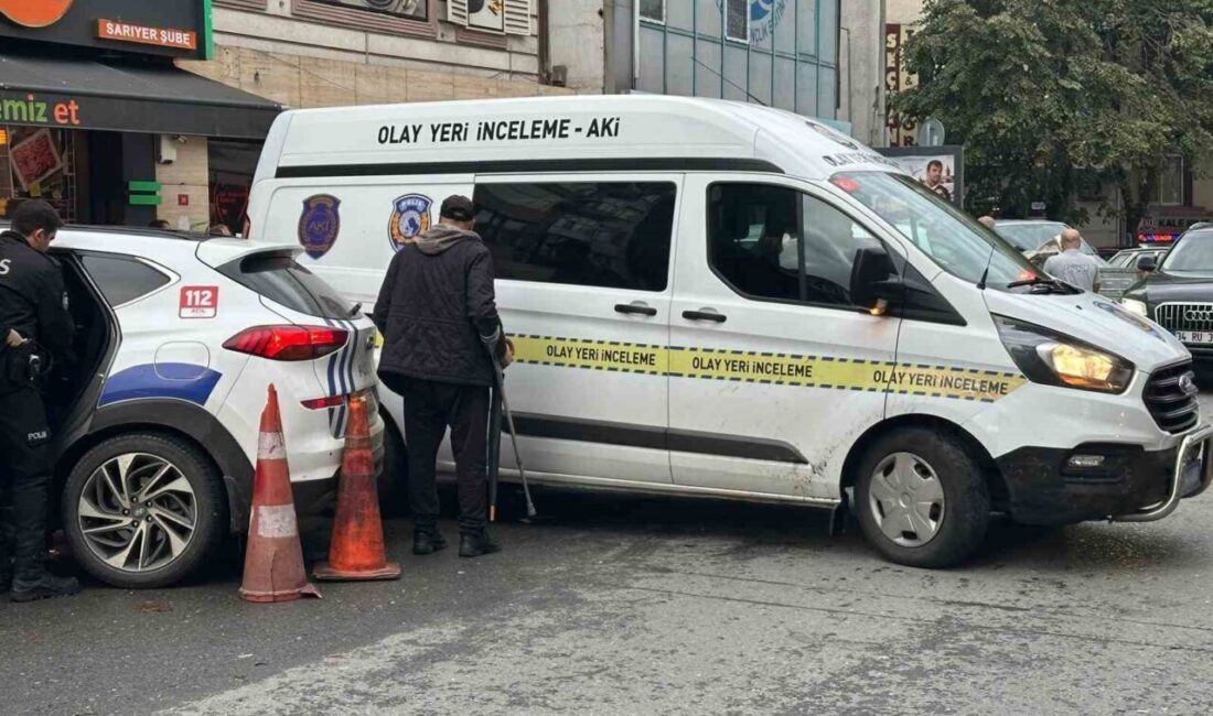 Sarıyer’de bir iş yerine, motosiklet kullanan iki saldırgan tarafından silahlı