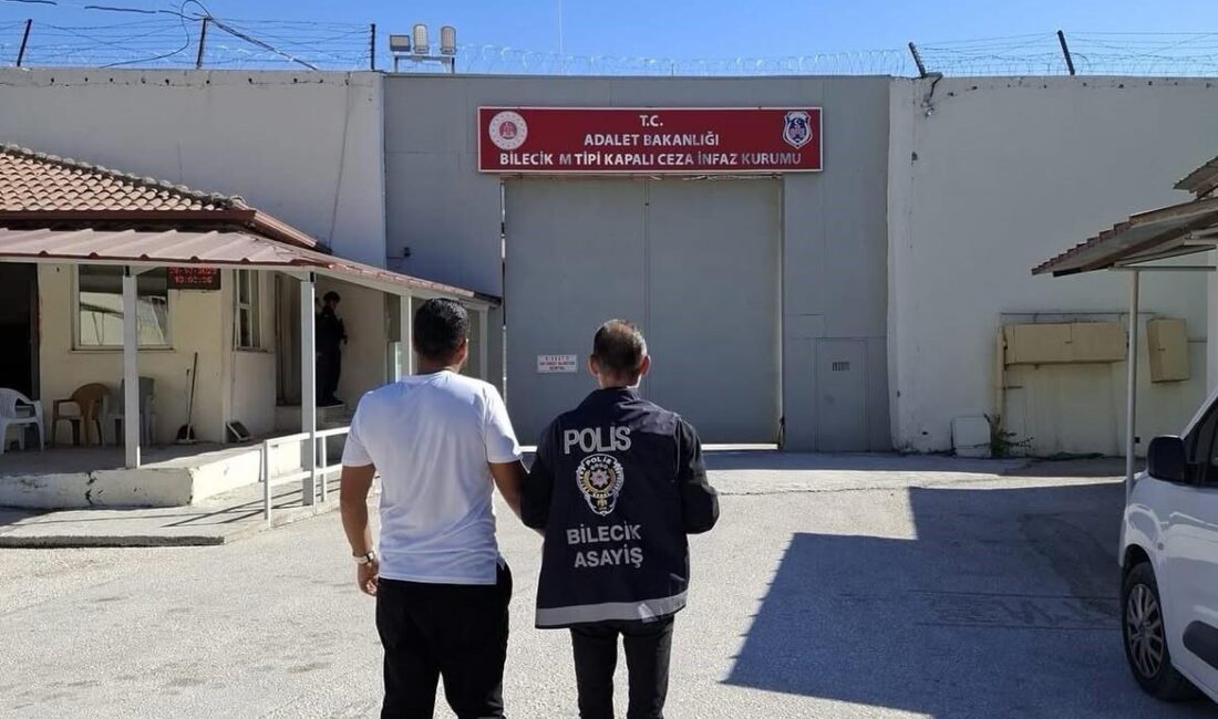 Bilecik’te, 7 yıl 9 ay hapis cezasına çarptırılan bir kişi