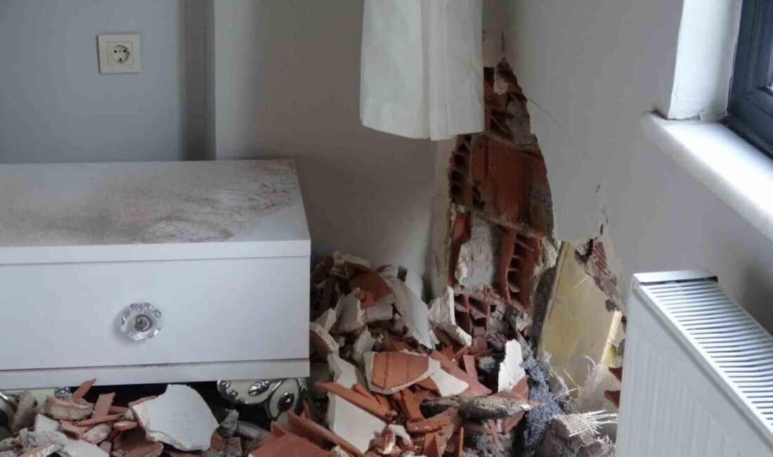 Pendik’te bir hafriyat kamyonunun iddiaya göre fren sorunu nedeniyle kontrolden