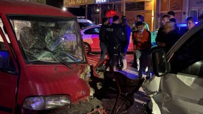 Melikgazi ilçesinde meydana gelen trafik kazasında, Keykubat Mahallesi Osman Kavuncu
