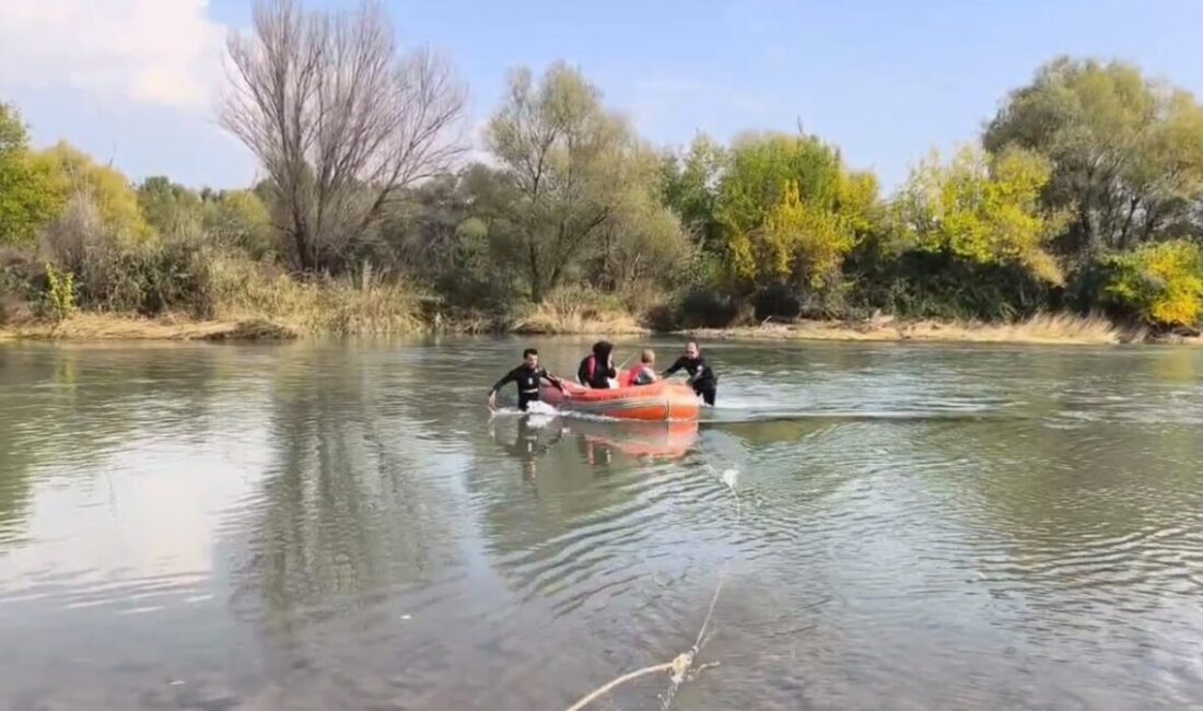 Diyarbakır’da su kenarında piknik yapmak isteyen 2 kişi, su seviyesinin