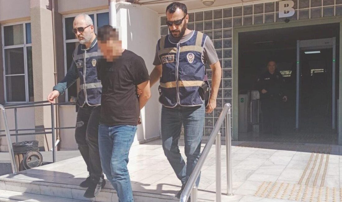 Efeler ilçesindeki bir evde yaşanan olayda, polis ekipleri bir kadını