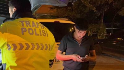 Kayseri’nin Melikgazi ilçesinde polis ekipleri tarafından dur ihtarına uymayarak kaçan