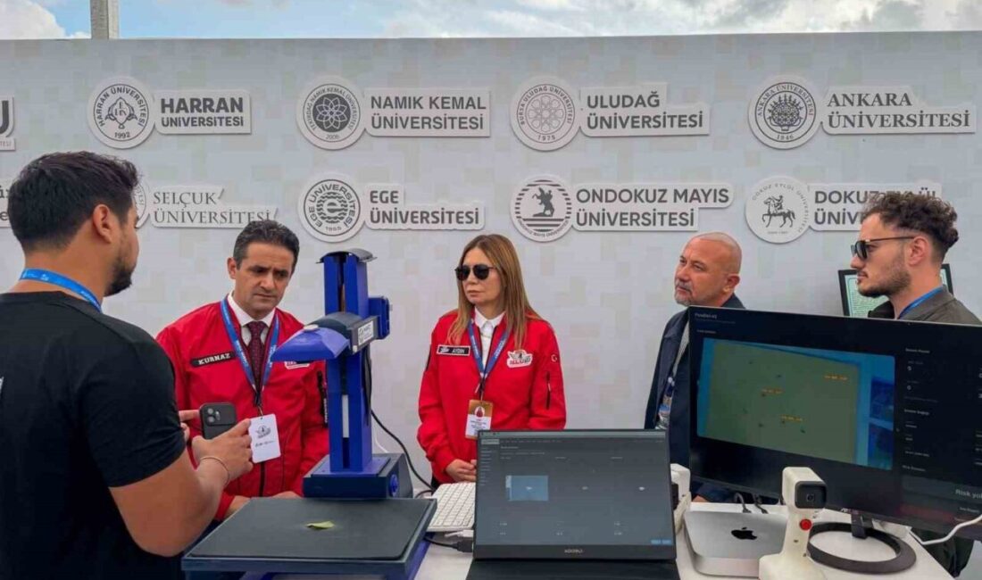 OMÜ Rektörü Prof. Dr. Fatma Aydın, Şanlıurfa’da düzenlenen TEKNOFEST Güneydoğu