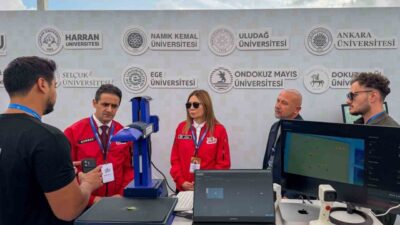 OMÜ Rektörü Prof. Dr. Fatma Aydın, Şanlıurfa’da düzenlenen TEKNOFEST Güneydoğu