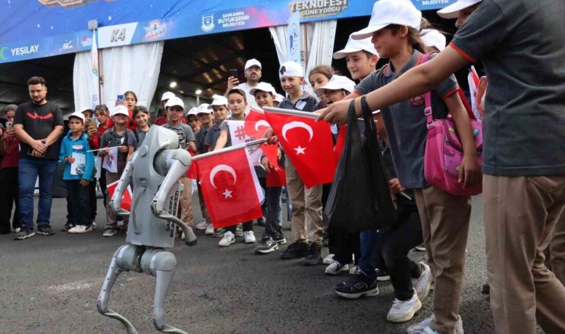 Şanlıurfa Büyükşehir Belediyesi, GAP Havalimanı’nda gerçekleştirilen TEKNOFEST Güneydoğu etkinliğinde meraklı