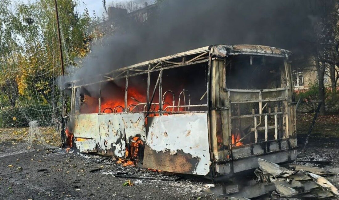 Rusya, Ukrayna’nın Kramatorsk şehrindeki bir otobüs durağını hedef alan saldırı