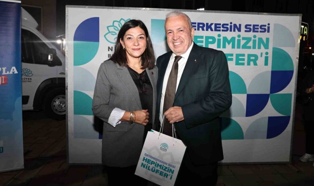 Nilüfer Belediye Başkanı Şadi Özdemir, “Şadi Başkan’la Akşam Çayı” etkinliklerinin